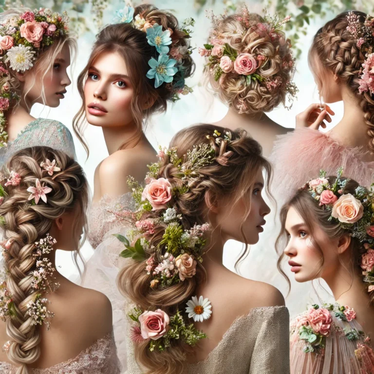 Floral Hair Trends: How Nature Is Inspiring Stunning Hairstyles