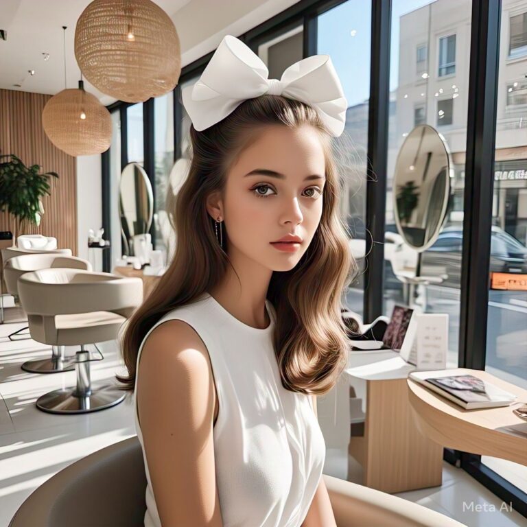 The White Bow Comeback: How This Classic Hair Trend Is Ruling 2025